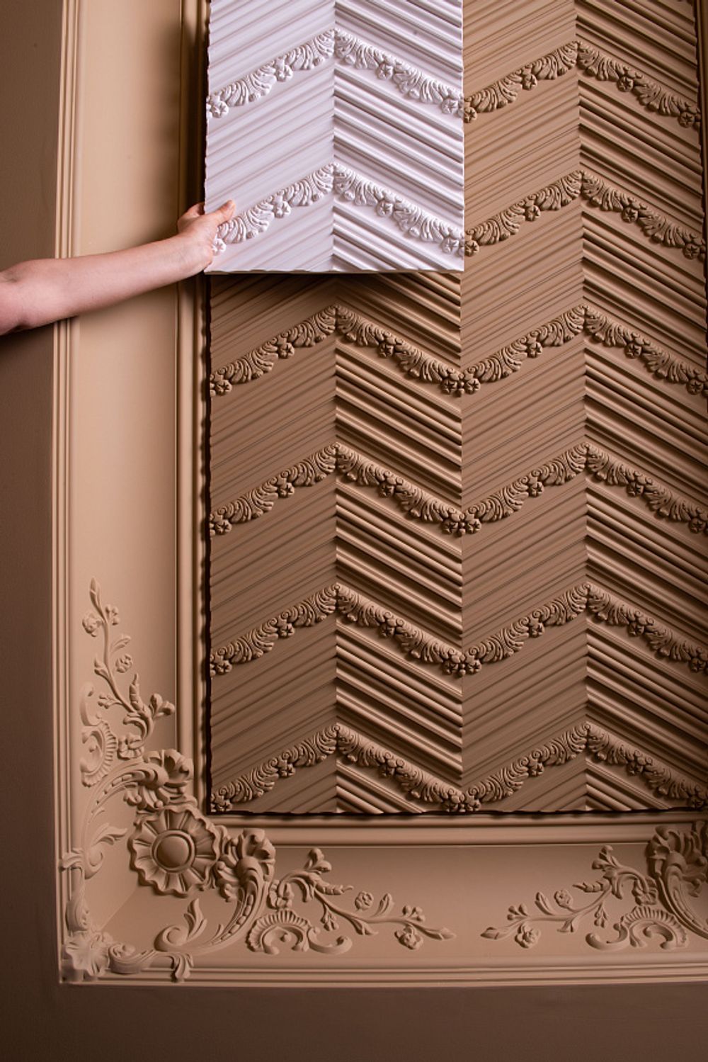 Декоративная панель Chevron, 200x40 см