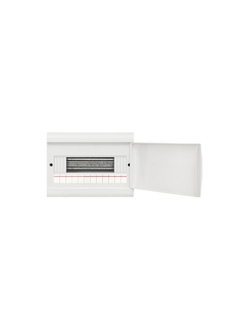 Щит ЩРН-П-12 "SlimBox" IP41 бел. дверца PROxima EKF sb-n-12w