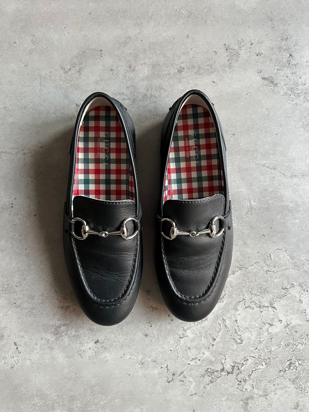 Кожаные лоферы Gucci, 30