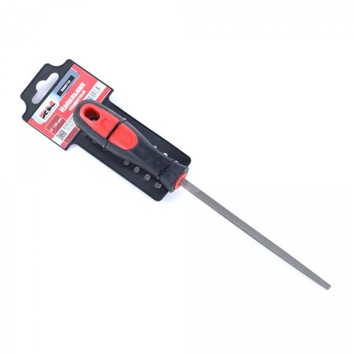 Напильник по металлу с ручкой квадратный 150 мм (RedMark)