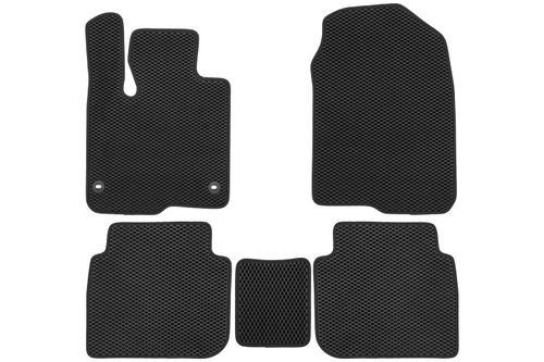 Коврики в салон для EVA HONDA CR-V VI 2023-, внедорожник ,(черная окантовка), 5шт. EVA.B.0501803722110K