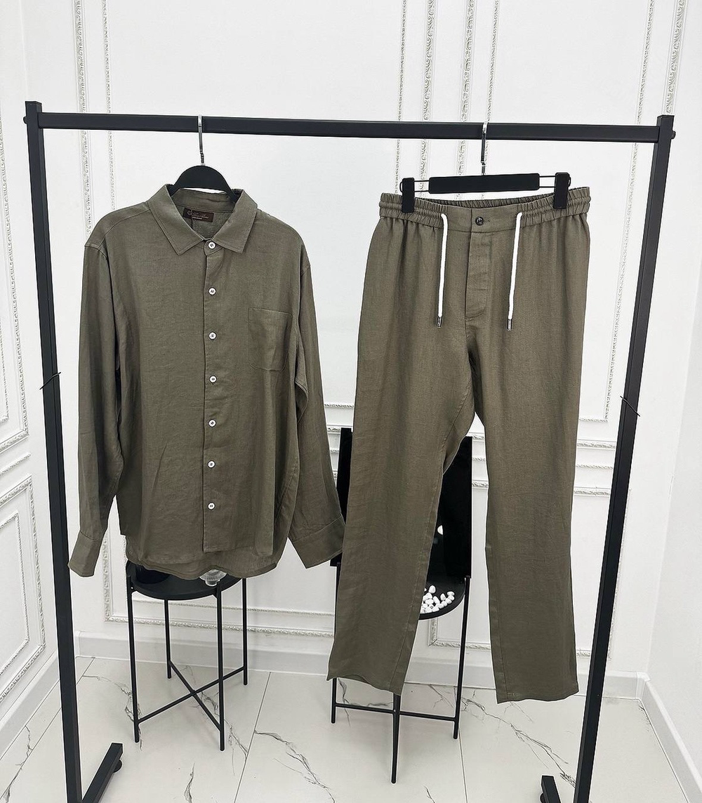 Льняной костюм Loro Piana