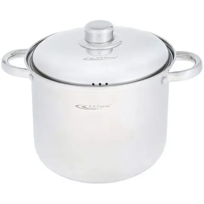 Кастрюля из нержавеющей стали 5,7л «Гретта» Катунь