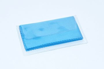 Салфетка микрофибра 15х18 (фиолетовая) в упаковке