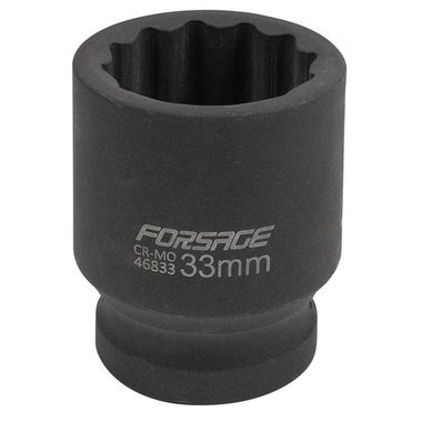 Головка ударная 3/4'', 33мм (12гр.) Forsage F-46833
