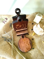 Набор досок разделочных из дерева сервировочных 3 шт.