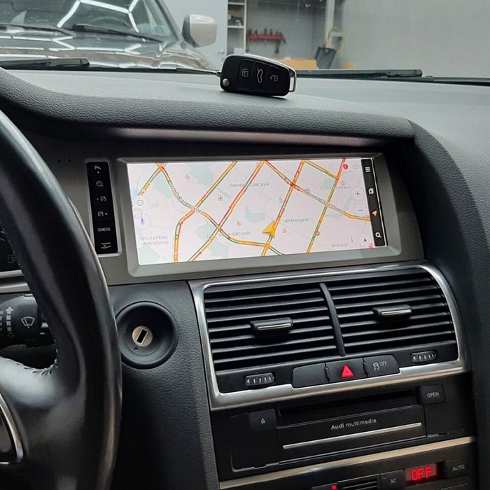 Магнитола для Audi Q7 2009-2015 (MMI 3G) - RDL-8802 монитор 10.25" на Android 14, Быстрая, CarPlay, 4G SIM-слот