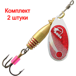 Блесна вертушка COLAN 14,0g, лепесток № 4, цвет CL-04