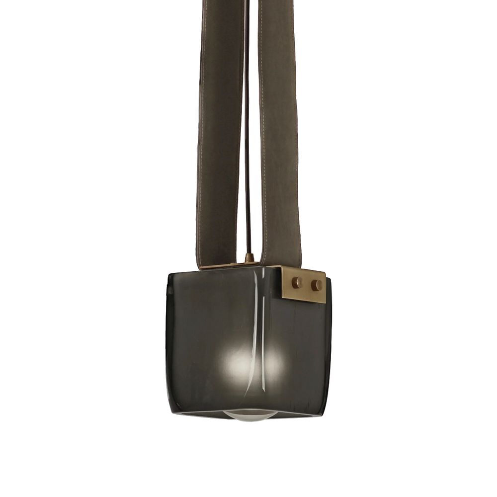 Подвесной светильник 5061P black/smoky