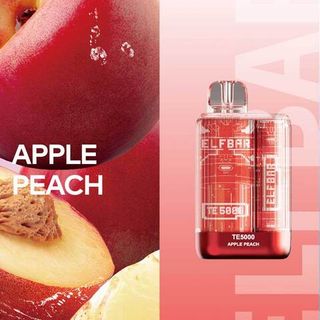 Купить Одноразовый Pod Elf Bar TE5000 - Яблоко Персик (5000 затяжек)