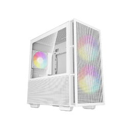 Корпус для компьютера Корпус MiniTower Deepcool CH360 white (mATX, без БП, ARGB, USB3.2 Type-A + USB3.2 Type-C) (R-CH360-WHAPE3-G-1)
