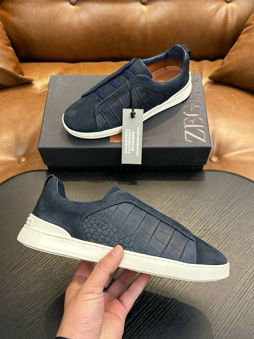Кеды Zegna