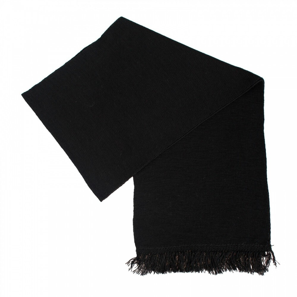 Кашне шарф черный