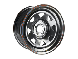 Диск усиленный VW Amarok стальной черный 5x120 7xR16 d65.1 ET+20 (треугольник мелкий)