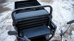 Грузовой электрический трицикл WHITE SIBERIA SIBTRIKE PRO CARGO 2000W (60V/36Ah) - версия 2025 года фото №25