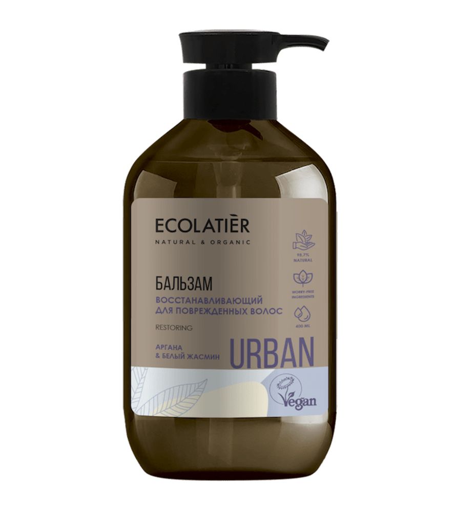 Ecolatier Urban бальзам для волос Восстанавливающий, 400 мл