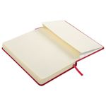 Ежедневник датированный 2023 А5 138x213 мм BRAUBERG "Metropolis Special", под кожу, красный, 114141