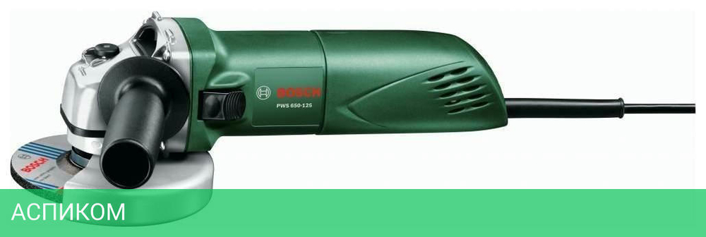Угловая шлифмашина Bosch PWS 650-125 (0.603.411.0R0)
