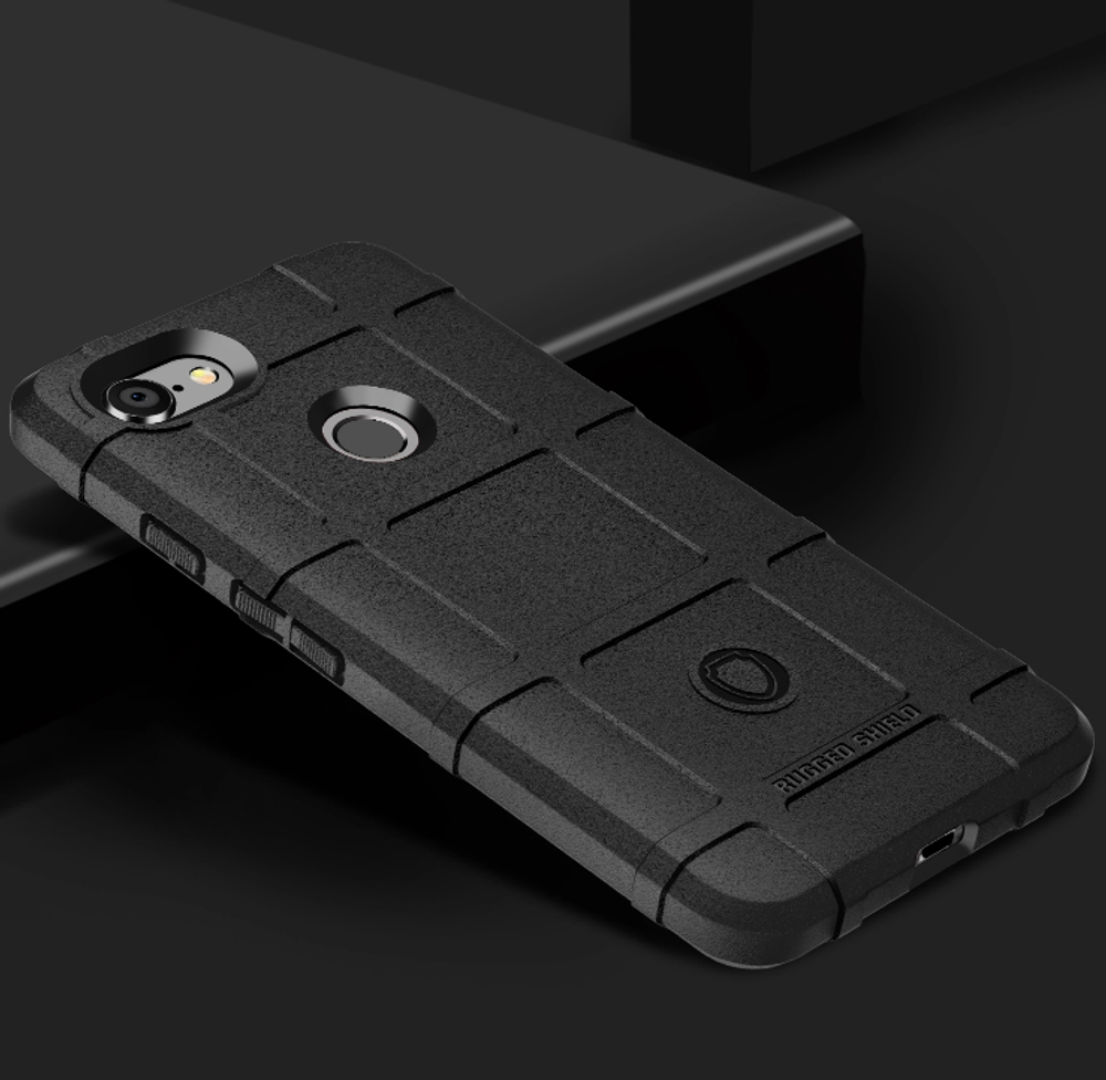 Чехол на Google Pixel 3 XL цвет Black (черный), серия Armor от Caseport