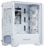 Корпус mATX Powercase ByteFlow Micro White LE