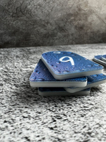 Номерки для ключей акрил 3х5 см