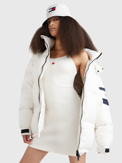 Пуховик Tommy Jeans Tommy Collection Alaska Puffer Ancient White