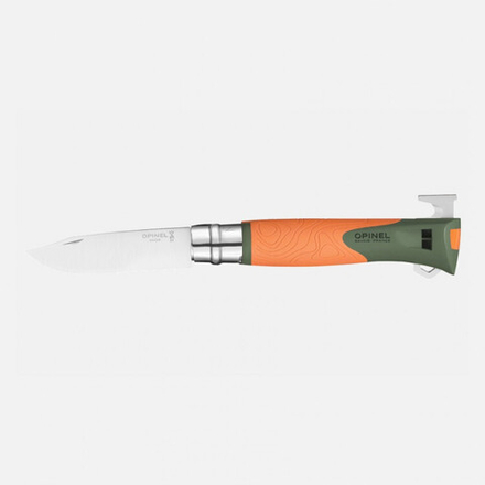 Нож складной Opinel 12 Explore Tick Remover Orange