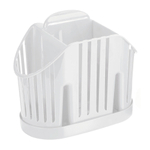 Сушилка для столовых приборов 3-х секционная, цвет белый