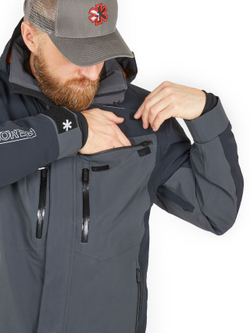Куртка Norfin REBEL PRO GRAY 02 р.M