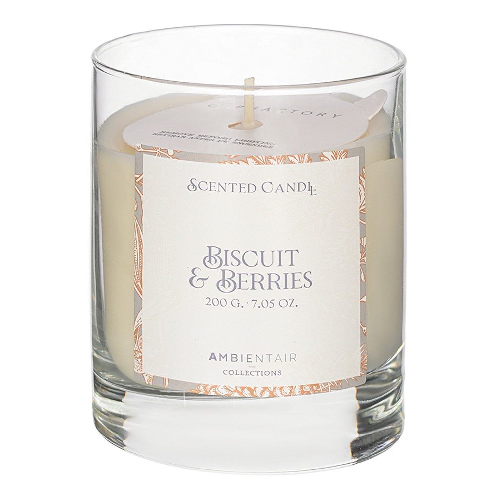 Свеча ароматическая 40ч Ambientair Gifting Печенье и ягоды