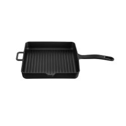 Сковорода-гриль квадратная 25х25см Voeux Elegance черная