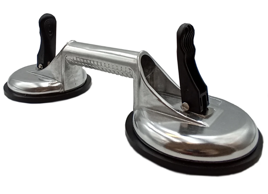 Присоска алюминиевая двойная для плитки и стекла TRIO-DIAMOND