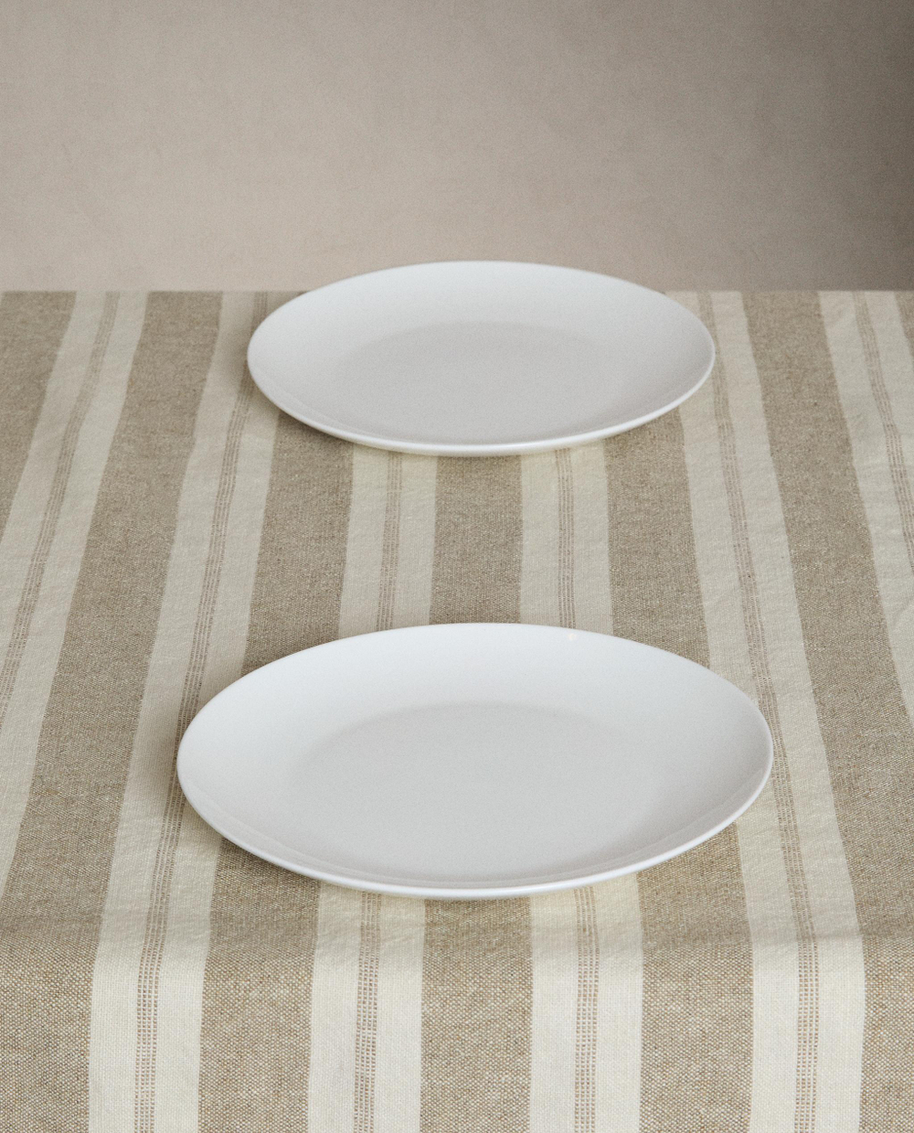 Zara Home скатерть из льна, узор в полоску, 300 200 см