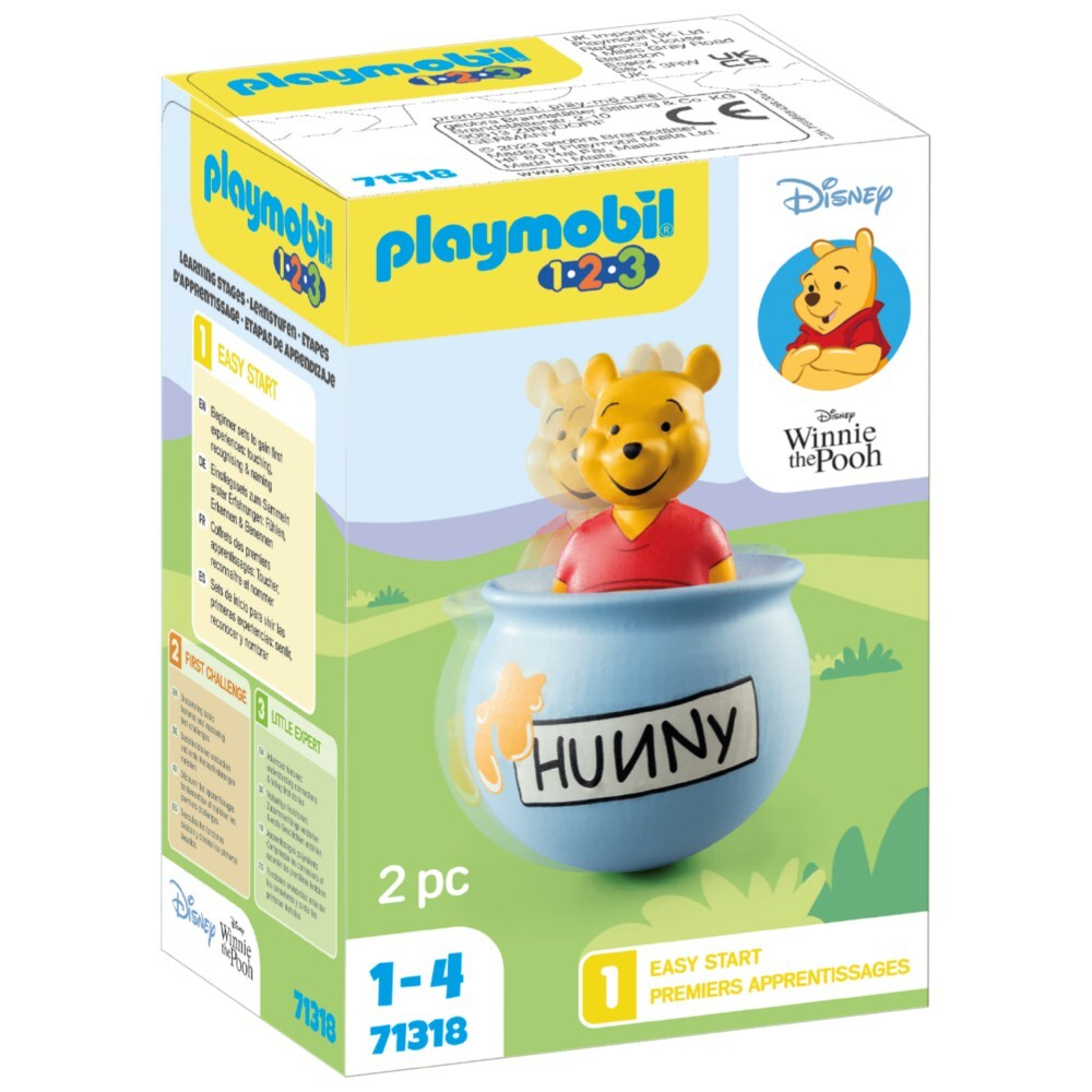Playmobil — 1.2.3 и горшочек с медом Винни-Пуха Disney 71318 / артикул   71318  / GTIN 4008789713186