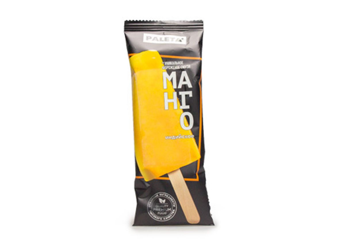 Смузи-мороженое Paleta индийского манго, 70г