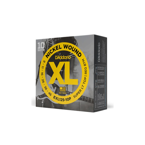 D`Addario EXL125-10P
