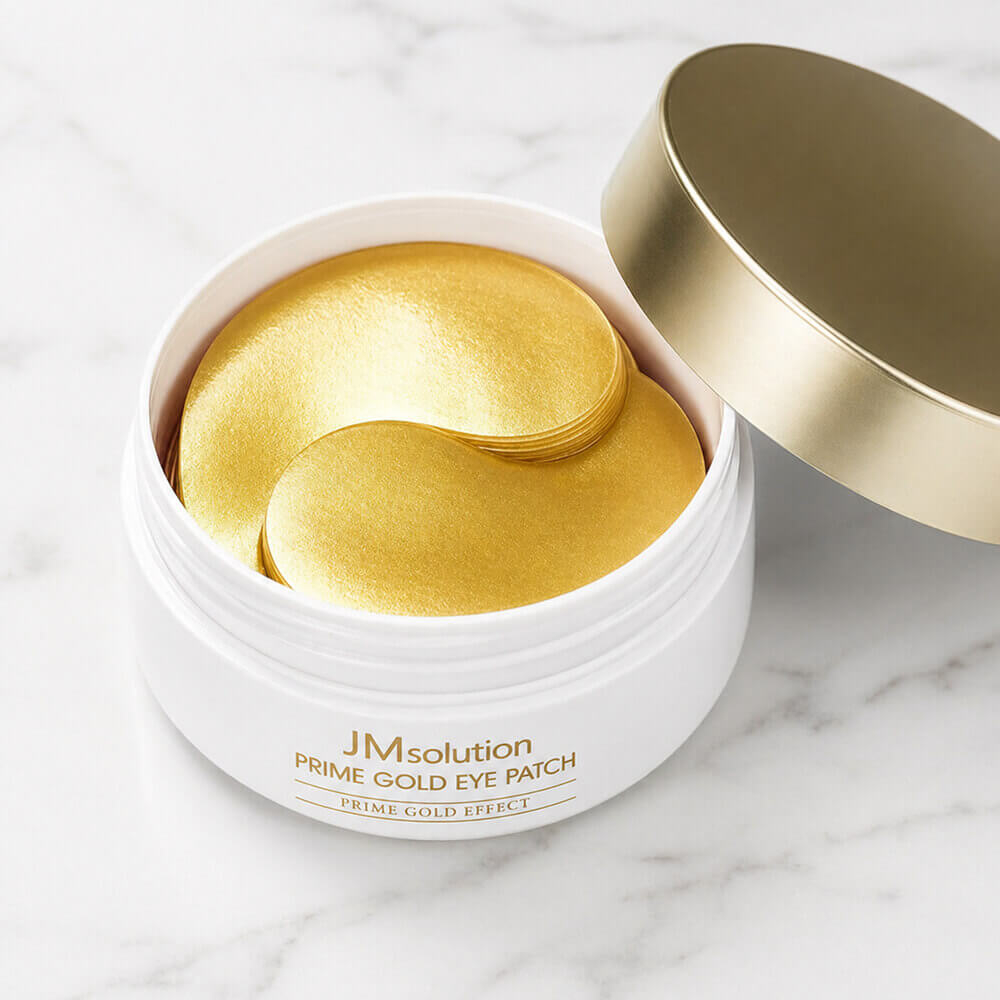 Антивозрастные гидрогелевые патчи с пептидами и золотом JMsolution Prime Gold Eye Patch