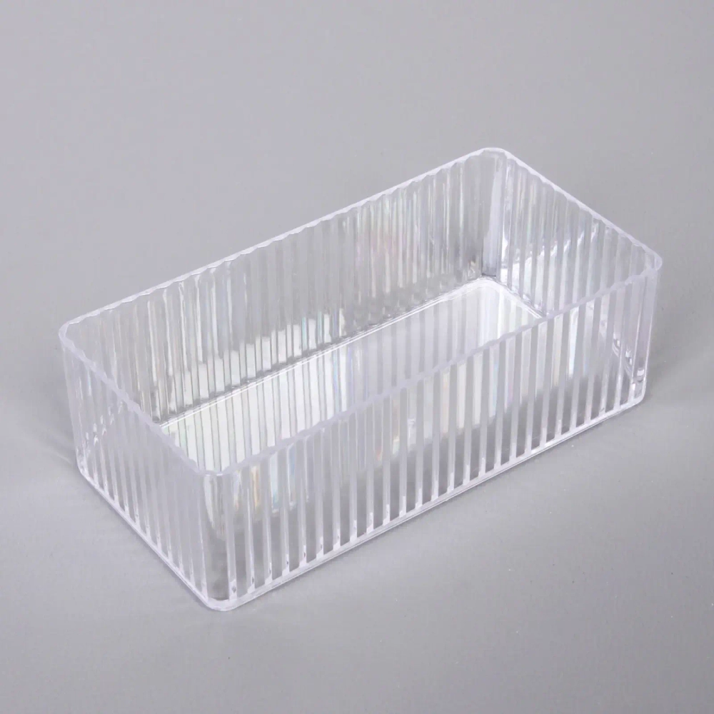 Система хранения - органайзеры в наборе 6шт «ЭДЭЛЬ», прозрачные, микс размеров