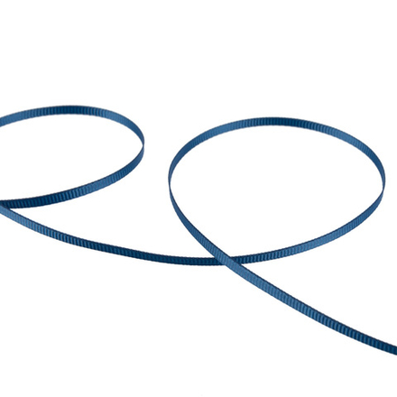 "Gamma" репсовая лента GR-03 3 мм №012 морской