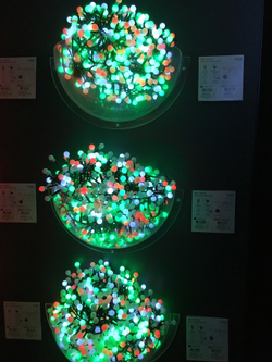 Гирлянда ягодки мультиколор 550 LED Luca Lighting