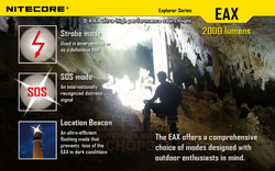 Фонарь Nitecore EAX HAMMER