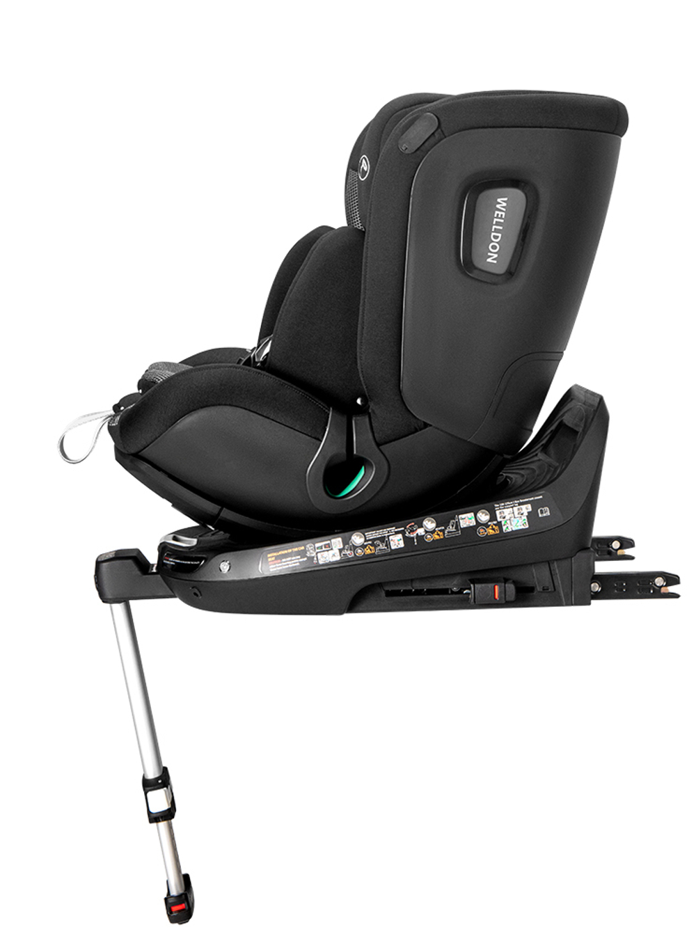 Welldon Автокресло smart rotate 2 pro+ 0-25 iSize 40-125см (Ebony)