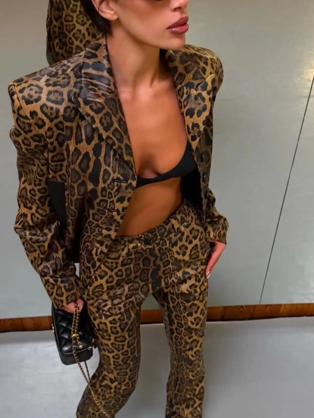 Брюки Лео, Коричневый