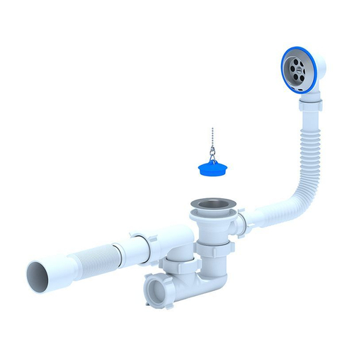 Сифон АНИ 1.1/2 д/ванны регулируемый с г/т 40/50 E255