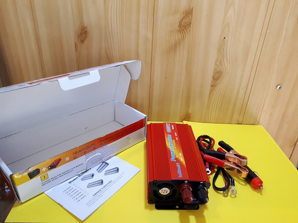 24V-1000W / Инвертор напряжения LaiRun 24-220V 1000W (24 вольта) (1 шт.)