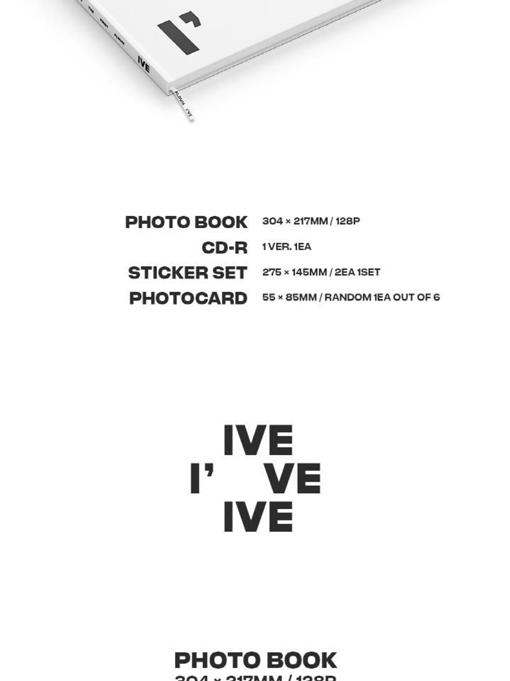 Альбом IVE - I'VE IVE 1st Album Special Version