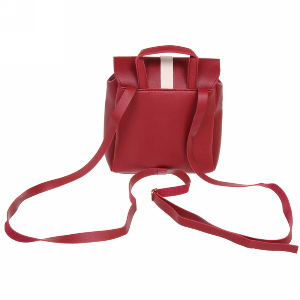 Рюкзак женский «Elegant fashion - Sara», цвет красный, 16*20*7см