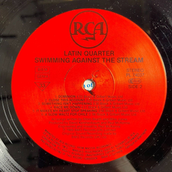 Винтажная виниловая пластинка LP Latin Quarter Swimming Against The Stream (Germany 1989)