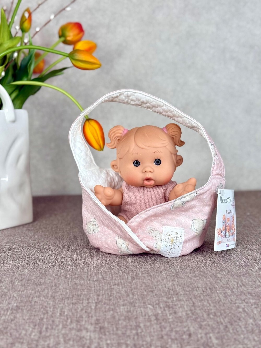 Пупс Marina and Pau 21 cм Nenotin (M2996)