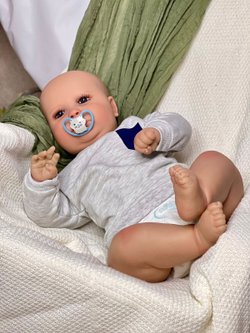 Кукла Реборн мягконабивная 55см (FA-820)